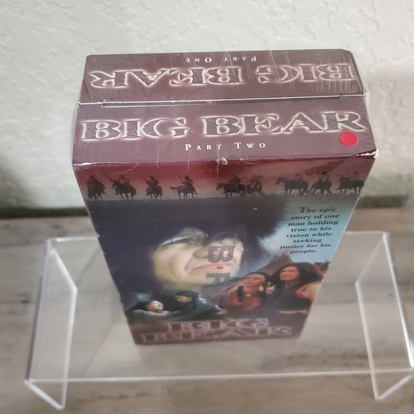 New in Package Vintage VHS Big Bear Part One and Part Two - 2 Cassette - Picture 2 of 4